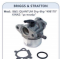 ΚΑΡΜΠΥΡΑΤΕΡ ΧΛΟΟΚΟΠΤΙΚΩΝ BRIGGS AND STRATTON AFTER MARKET