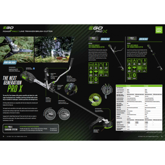 EGO POWER PLUS BCX4500 PRO X ΘΑΜΝΟΚΟΠΤΙΚΟ ΜΠΑΤΑΡΙΑΣ